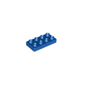 LEGO 44524 DUPLO podložka 2x4 modrá