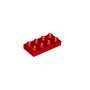 LEGO 44524 DUPLO podložka 2x4 červená