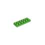 LEGO 44524 DUPLO podložka 2x6 zelená
