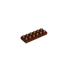 LEGO 44524 DUPLO podložka 2x6 hnědá