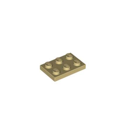 LEGO® CREATOR Podložka na stavění 2x3 písková (3021)