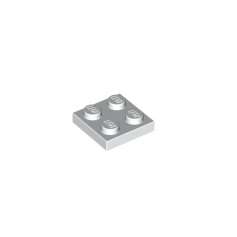 LEGO® CREATOR Podložka 2x2 bílá (3022)