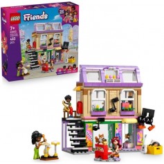 LEGO® 42653 FRIENDS Obchod s hudebninami a byt