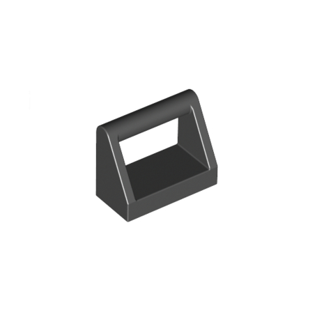 LEGO® CREATOR podložka 1x2 upínací držák černá (2432)