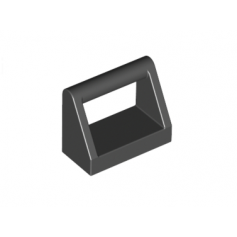 LEGO® CREATOR podložka 1x2 upínací držák černá (2432)