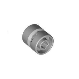 LEGO DÍLY Široký ráfek Ø11 - 12mm šedý