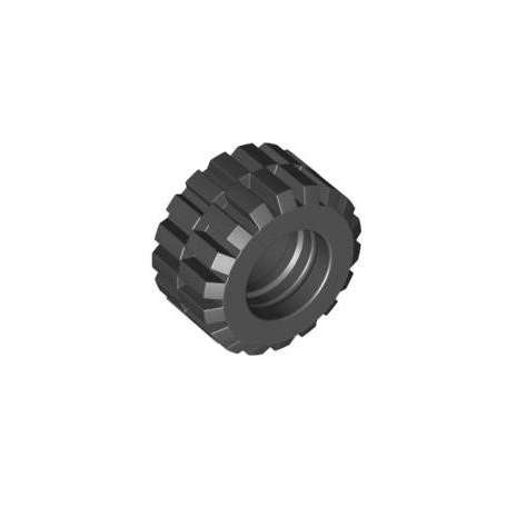LEGO DÍLY Černá pneumatika 21mm x 12 mm