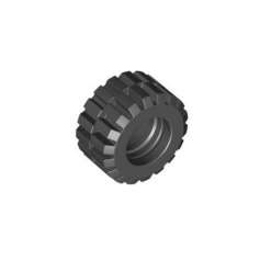 LEGO DÍLY Černá pneumatika 21mm x 12 mm