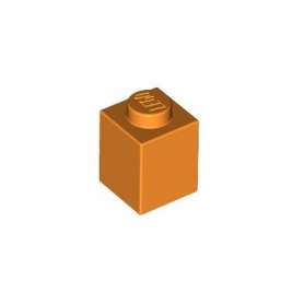 LEGO DÍLY kostka 1x1 oranžová (3005)