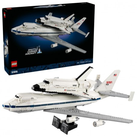 LEGO® 10360 ICONS Letadlo pro přepravu raketoplánů