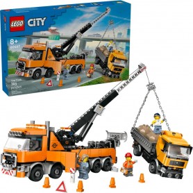 LEGO® 60467 CITY Výkonný vyprošťovací odtahový vůz s jeřábem