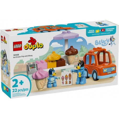 LEGO® 10458 DUPLO Bluey a výlet na zmrzlinu