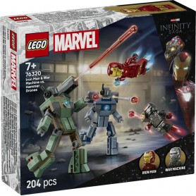 LEGO® 76320 MARVEL Iron Man a War Machine vs. Hammerovy Drony