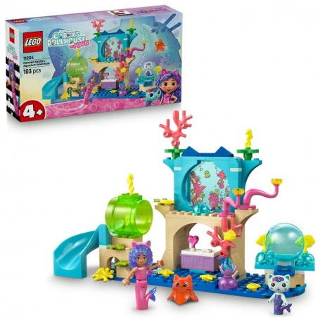 LEGO® 11204 GÁBININ KOUZELNÝ DOMEK Dobrodružství v akváriu mořské víly Gábi