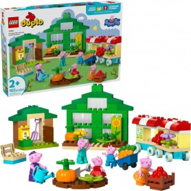 LEGO® 10461 DUPLO Prasátko Peppa – Dědečkova zahrada a skleník
