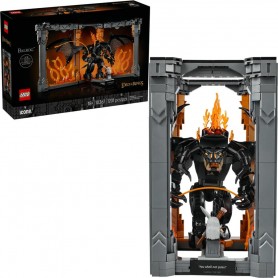 LEGO® 10367 ICONS Knižní zarážka: Pán prstenů – Balrog™