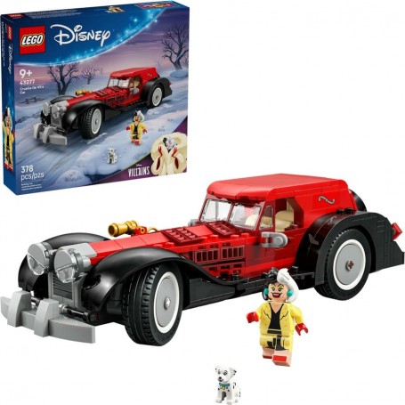 LEGO® 43277 DISNEY™ Cruella De Vil a její auto
