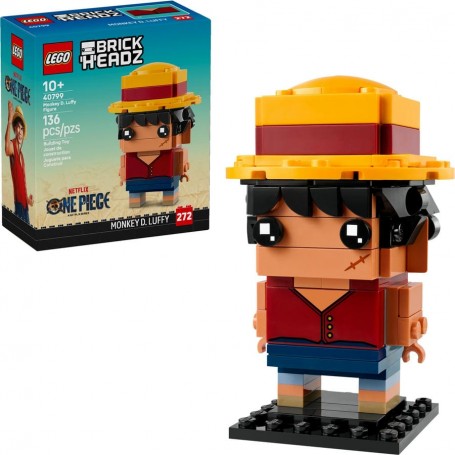 LEGO® 40799 BRICKHEADZ Figurka: Monkey D. Luffy
