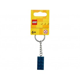 LEGO® 854237 Přívěšek na klíče – Modrá kostka 2x4