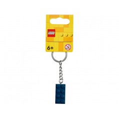 LEGO® 854237 Přívěšek na klíče – Modrá kostka 2x4