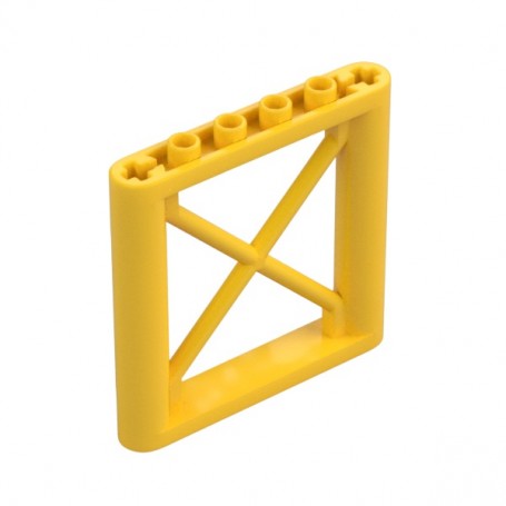 LEGO® 64448 příhradová stěna žlutá
