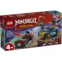 LEGO® 71840 NINJAGO Rogue vs. Drix a souboj se závodními auty