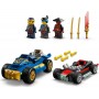 LEGO® 71840 NINJAGO Rogue vs. Drix a souboj se závodními auty