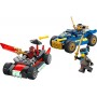 LEGO® 71840 NINJAGO Rogue vs. Drix a souboj se závodními auty