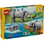 LEGO® 31171 CREATOR Divoká zvířata: Majestátní nosorožec s ptáčky