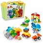 LEGO® 10439 DUPLO Auta a náklaďáky – box s kostkami