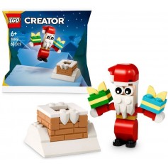 LEGO® 30692 CREATOR Santa u komína - vánoční zábava