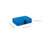 LEGO® ICONIC STORAGE BOX úložný box s přihrádkami - modrá