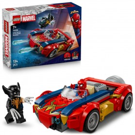 LEGO® 76336 SUPER HEROES Spider-Man a auto vs. venomizovaný Wolverine