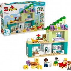 LEGO® 10470 DUPLO Moderní rodinný dům 3 v 1 s figurkami