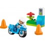 LEGO® 10471 DUPLO Modrá policejní motorka