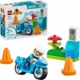 LEGO® 10471 DUPLO Modrá policejní motorka
