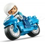 LEGO® 10471 DUPLO Modrá policejní motorka
