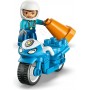 LEGO® 10471 DUPLO Modrá policejní motorka