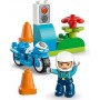 LEGO® 10471 DUPLO Modrá policejní motorka