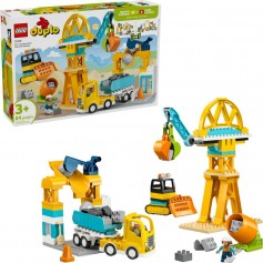 LEGO® 10476 DUPLO Staveniště a vozidla 3 v 1