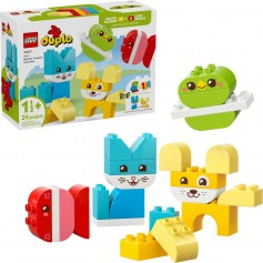 LEGO® 10477 DUPLO Roztomilý kreativní mazlíčci 3 v 1