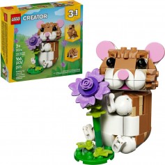 LEGO® 31376 CREATOR Roztomilý křeček s květinou