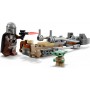 LEGO® 75436 STAR WARS® Mandalorian a Grogu a spídrová motorka