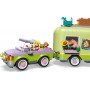 LEGO® 42695 FRIENDS Přívěs s koněm a hříbětem
