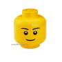 LEGO Storage box HEAD hlava chlapce vel. L
