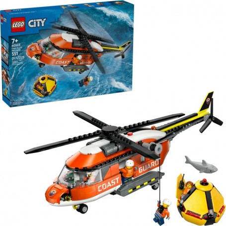 LEGO® 60503 CITY Helikoptéra pobřežní hlídky