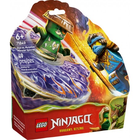 LEGO® 71849 NINJAGO Nya vs. spinner zmutované příšery