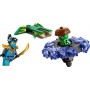 LEGO® 71849 NINJAGO Nya vs. spinner zmutované příšery