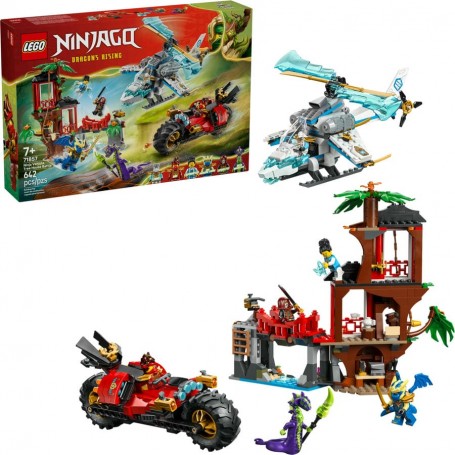 LEGO® 71857 NINJAGO Souboj nindža vozidel a domek na stromě