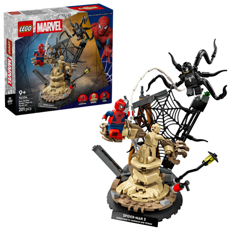 LEGO® 76334 SUPER HEROES Epický souboj: Spider-Man vs. Sandman